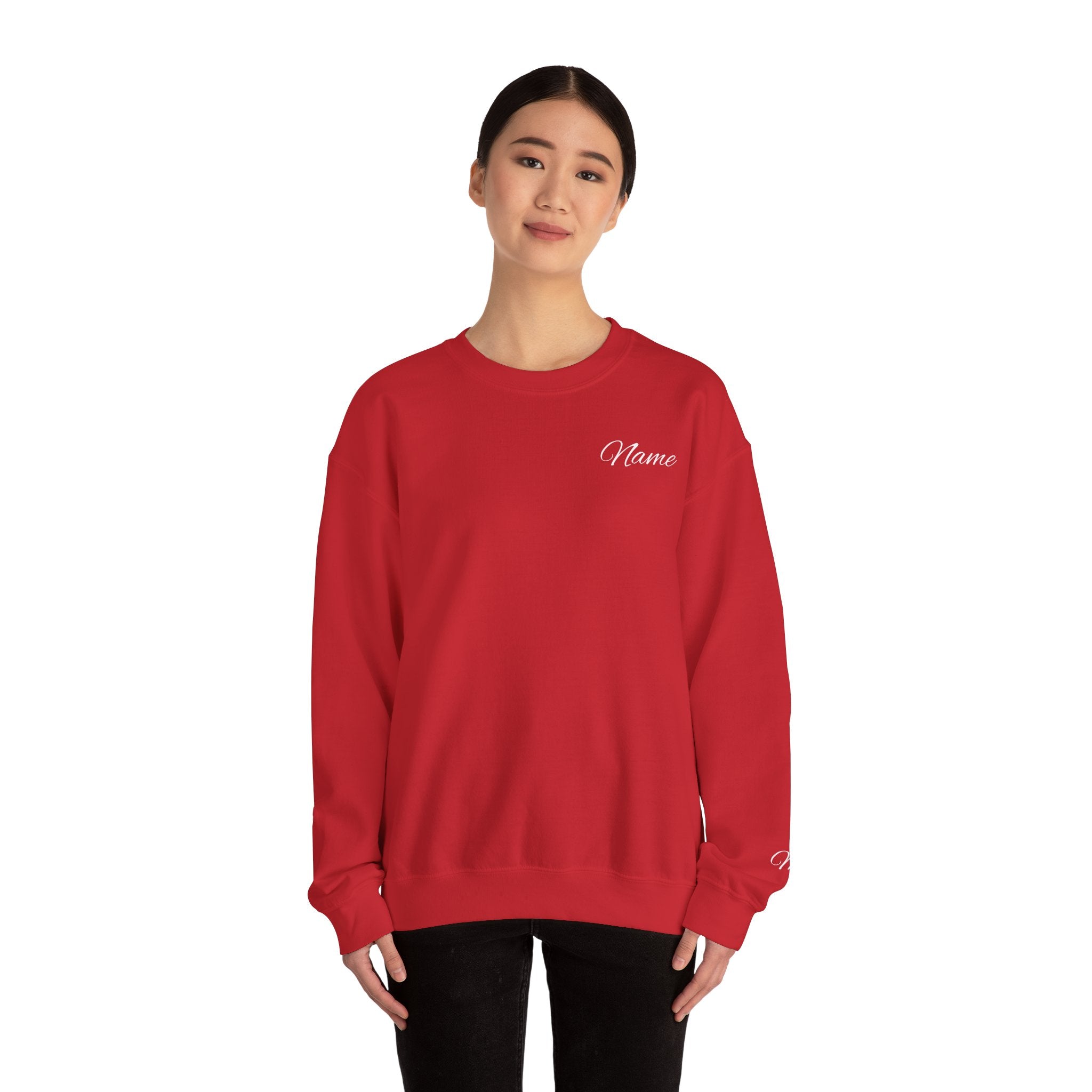 Customizable Sweatshirt Embroidered