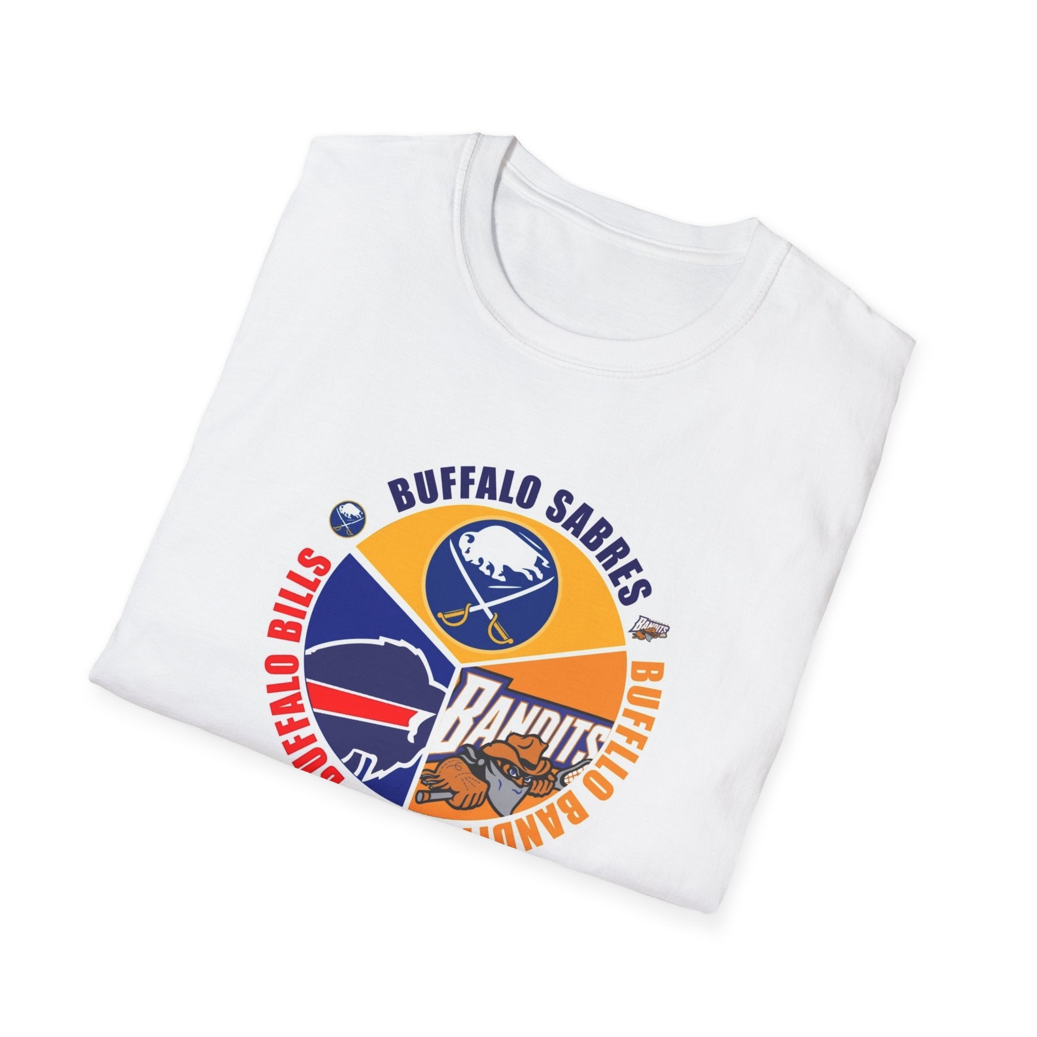 Buffalo Bandits Vintage Logo T-Shirt — Buffalo Lacrosse Fan Tee