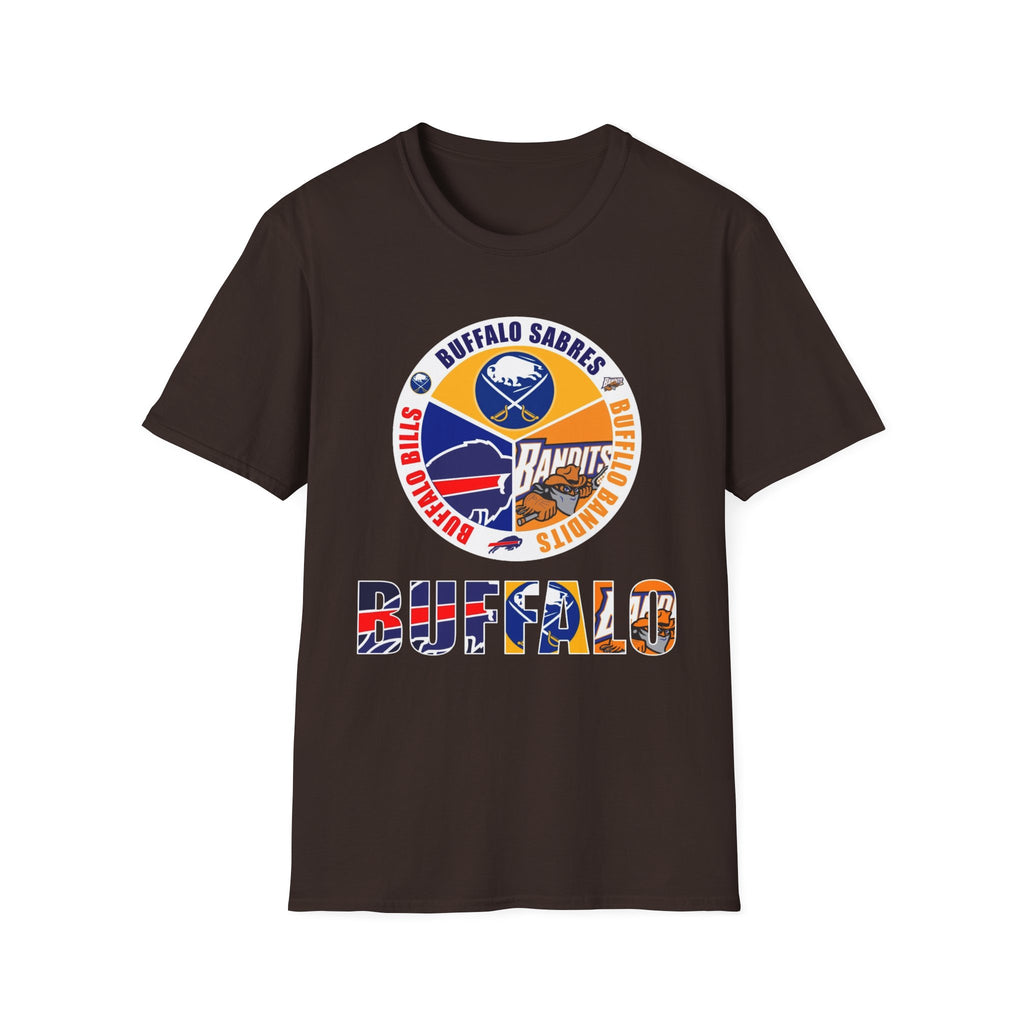 Buffalo Bandits Vintage Logo T-Shirt — Buffalo Lacrosse Fan Tee