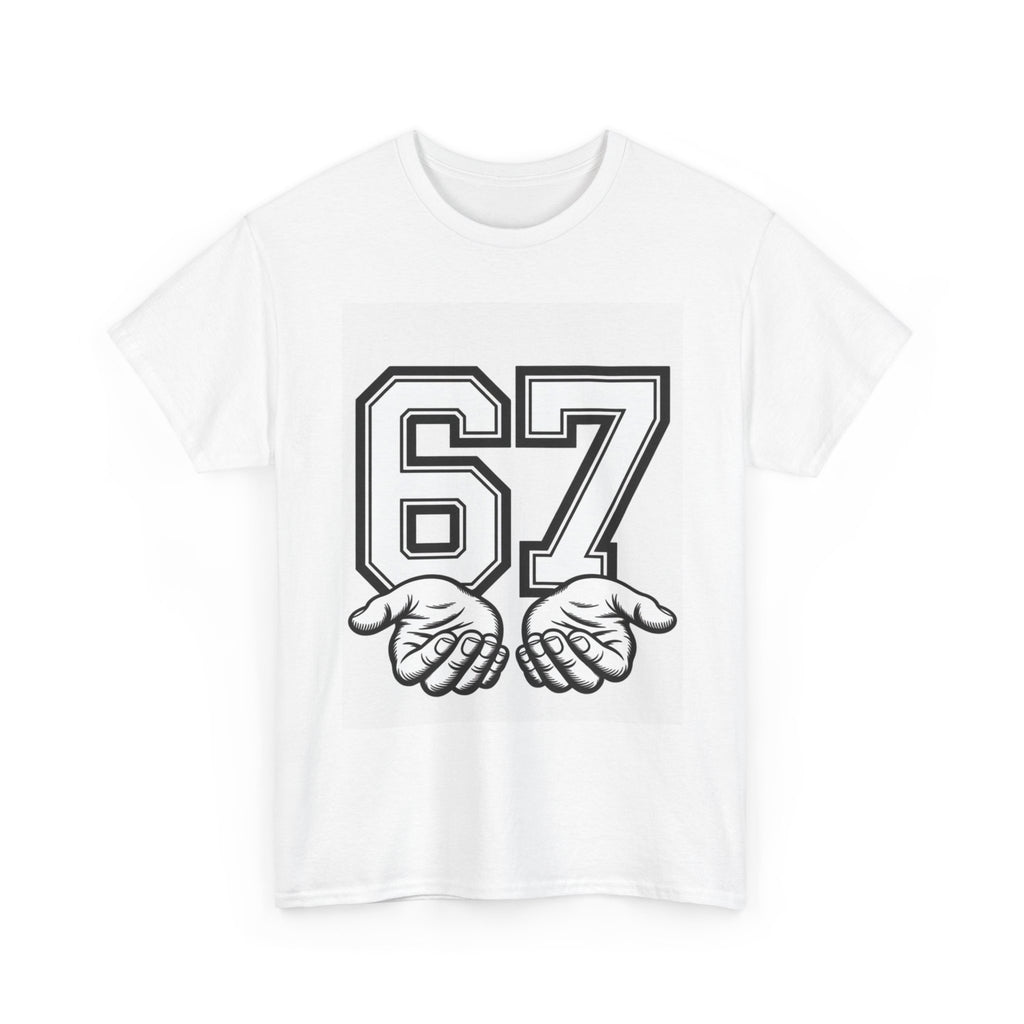 Copy of Crewneck Sweatshirt — 67 with Open Hands Graphic