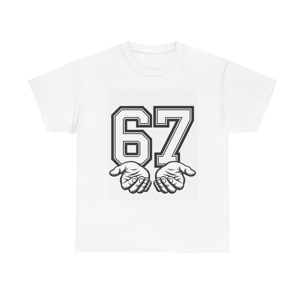 Copy of Crewneck Sweatshirt — 67 with Open Hands Graphic