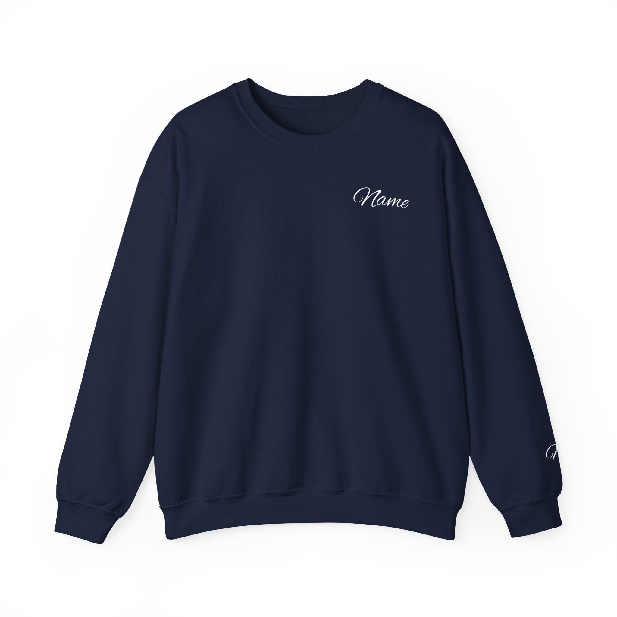Customizable Sweatshirt Embroidered