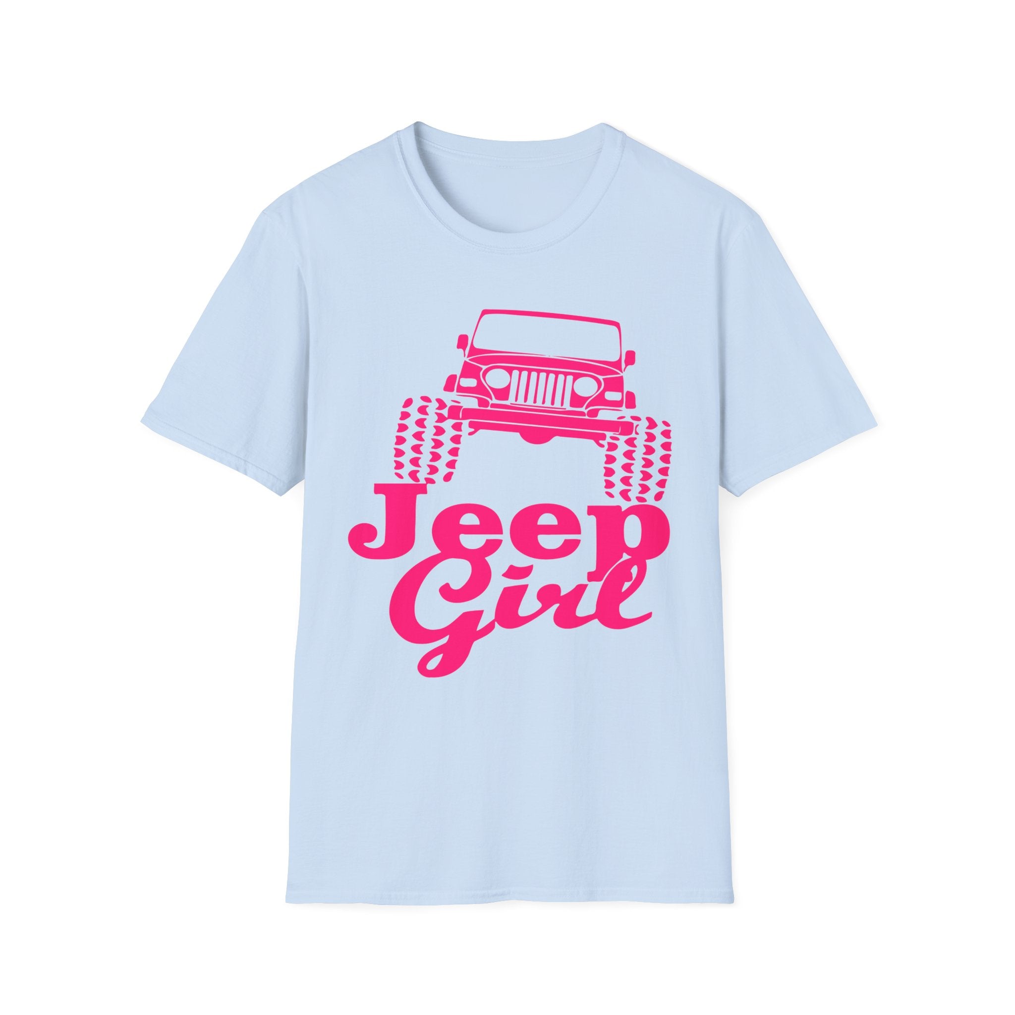 Jeep Girl T-Shirt – Pink Off-Road Graphic Tee for Women