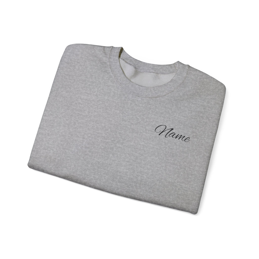 Customizable Sweatshirt Embroidered