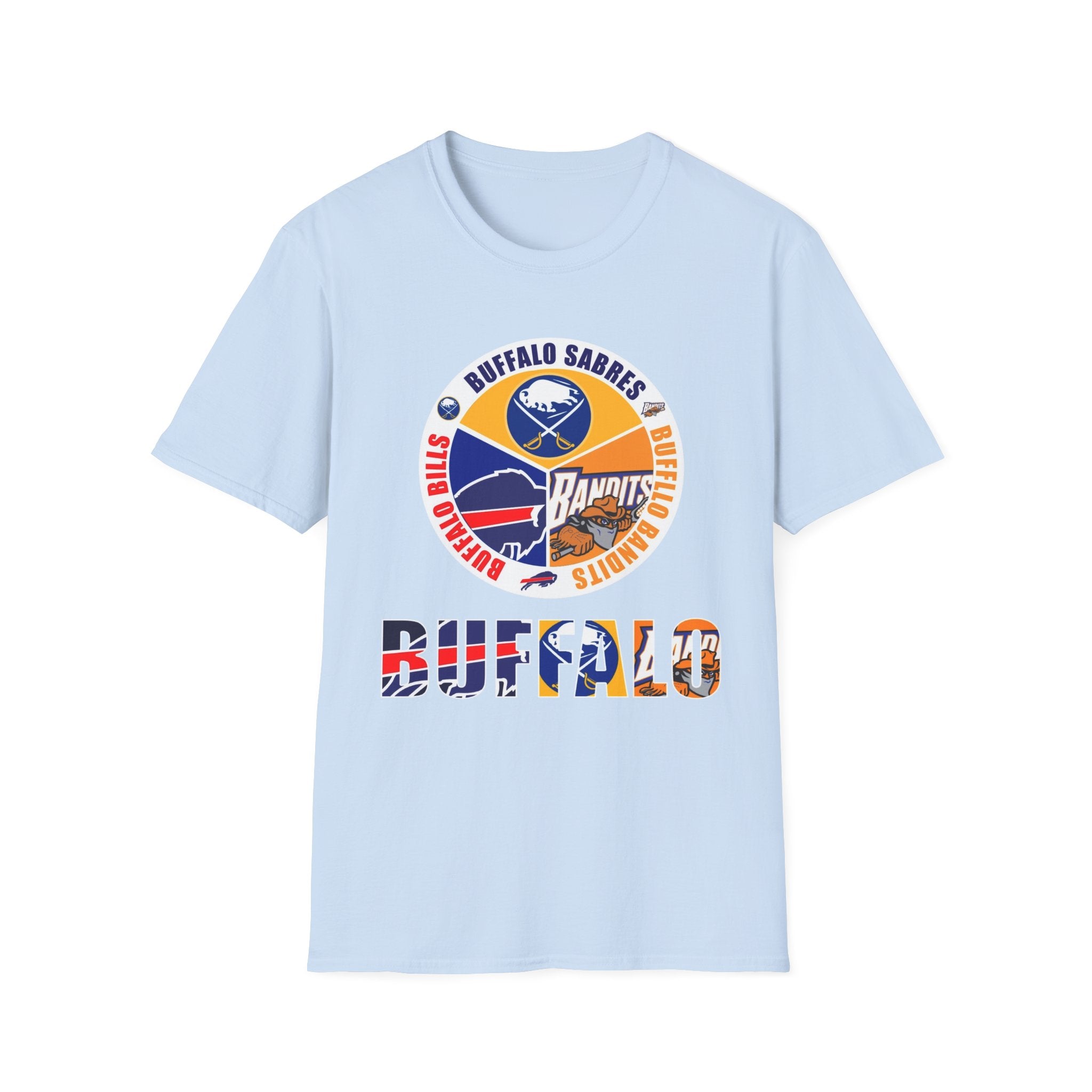 Buffalo Bandits Vintage Logo T-Shirt — Buffalo Lacrosse Fan Tee