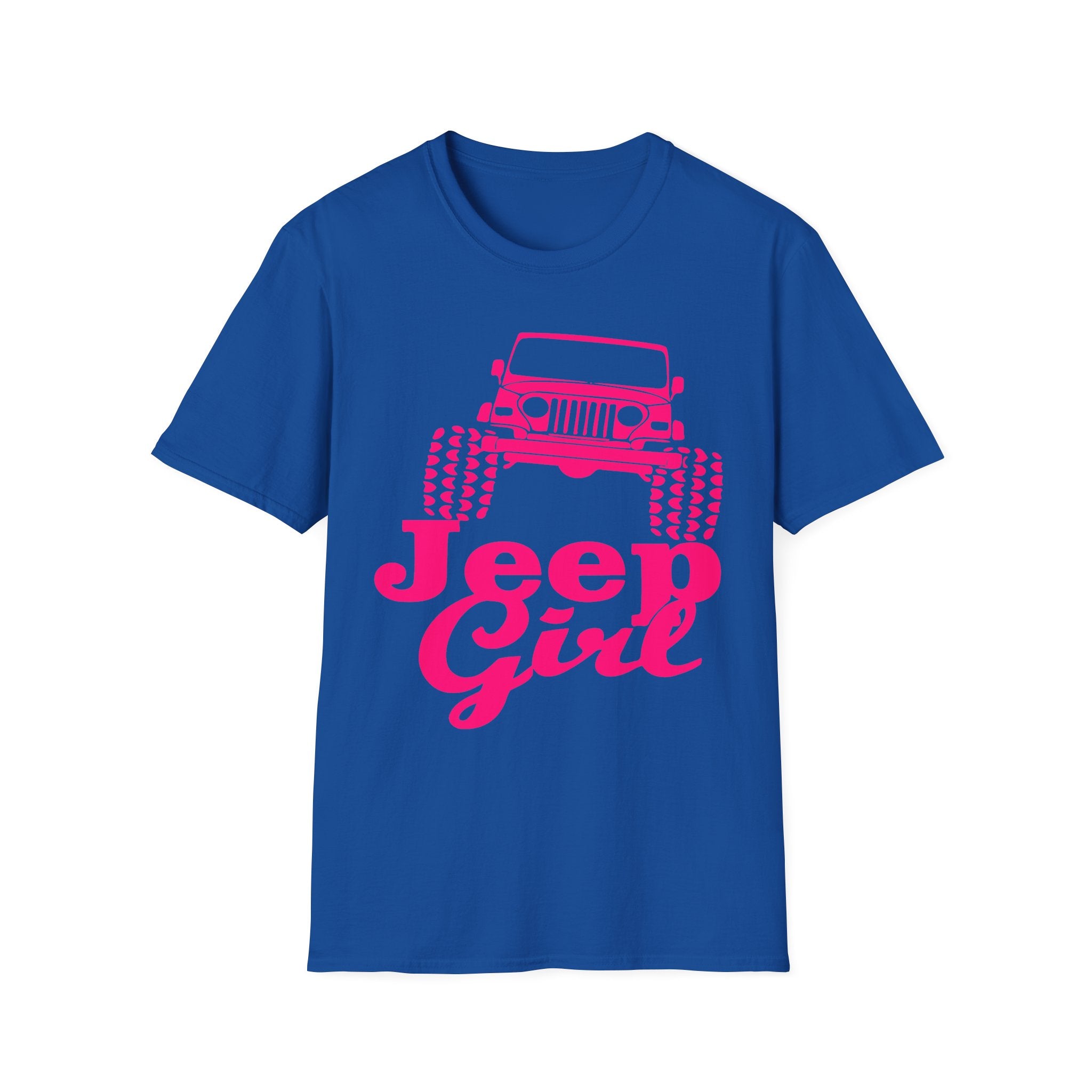 Jeep Girl T-Shirt – Pink Off-Road Graphic Tee for Women