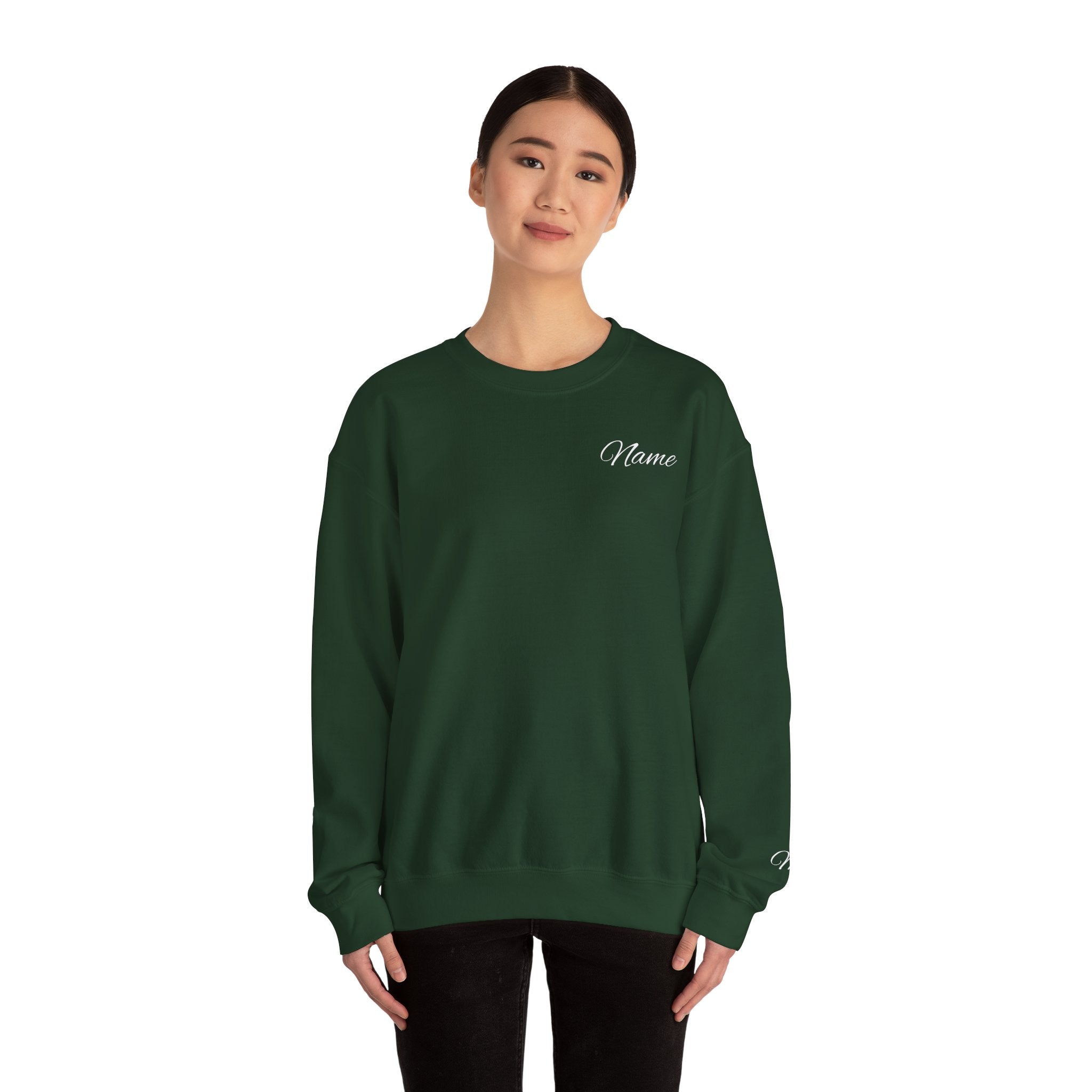 Customizable Sweatshirt Embroidered