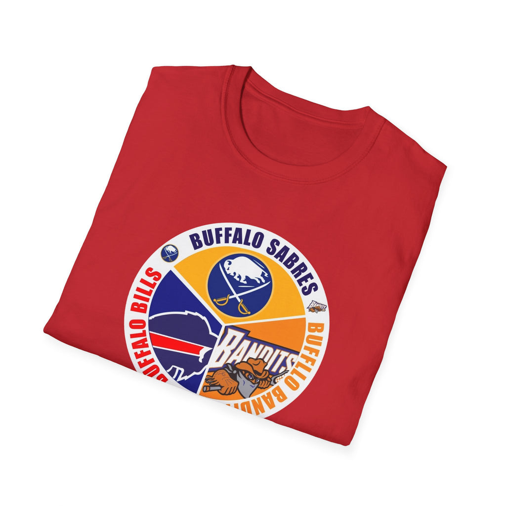 Buffalo Bandits Vintage Logo T-Shirt — Buffalo Lacrosse Fan Tee