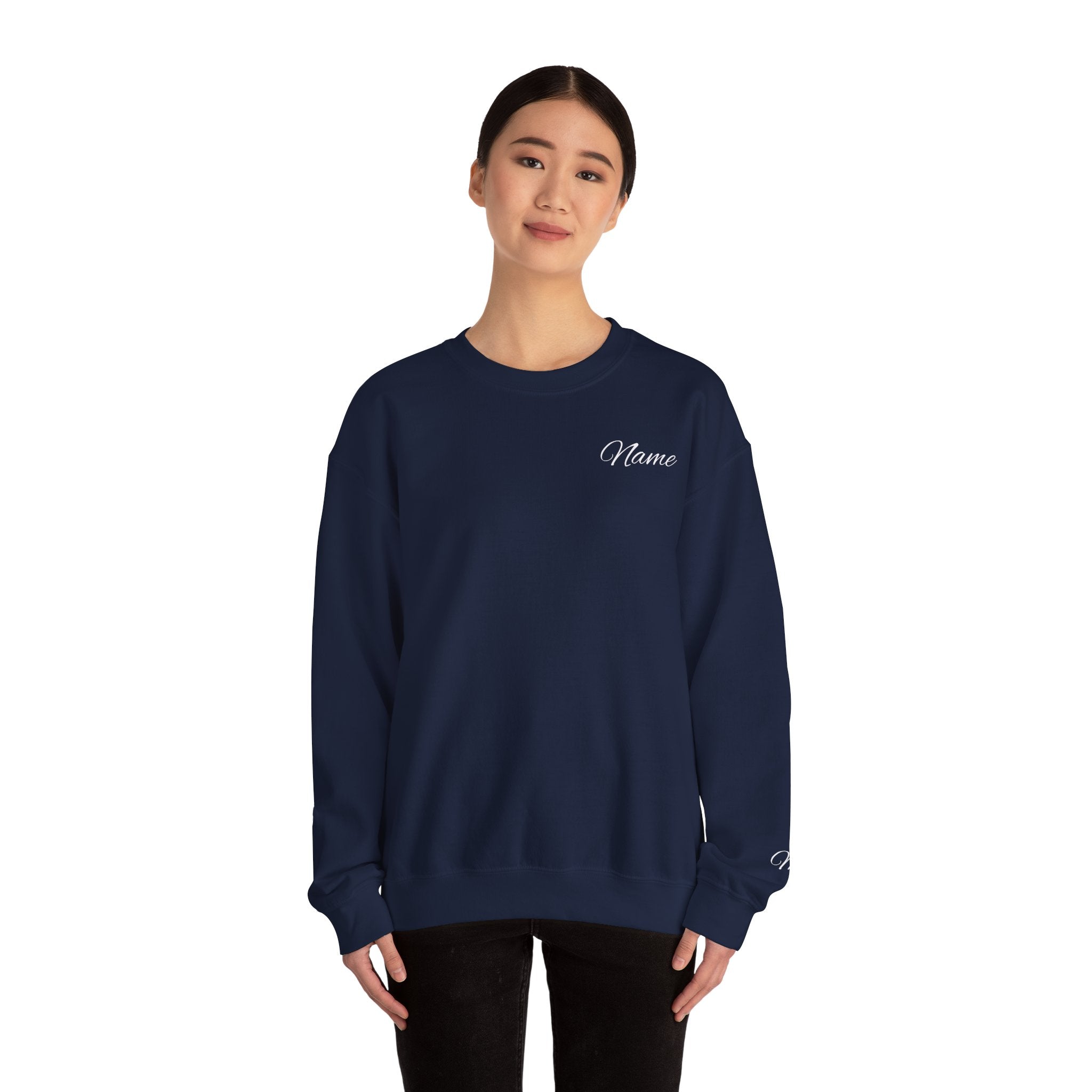 Customizable Sweatshirt Embroidered