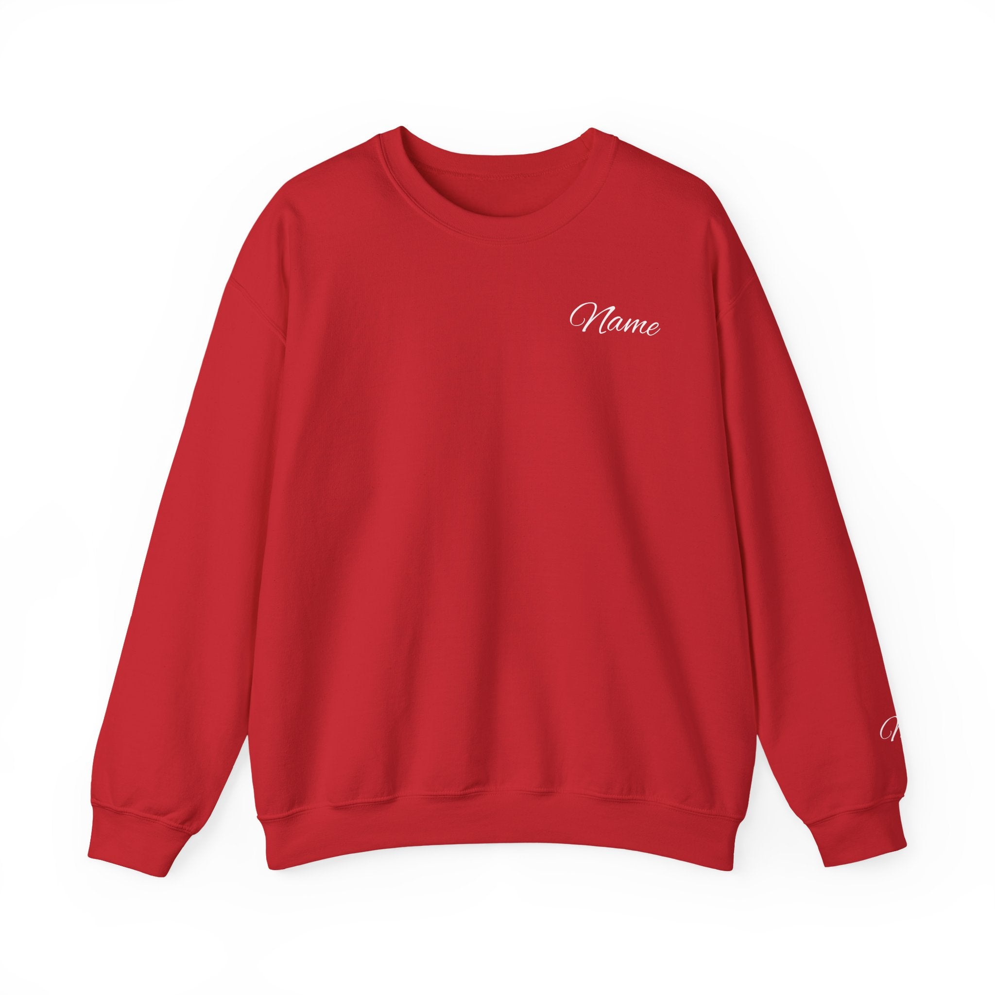 Customizable Sweatshirt Embroidered
