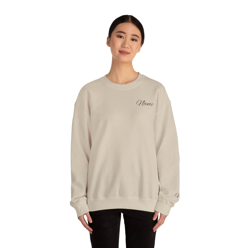 Customizable Sweatshirt Embroidered