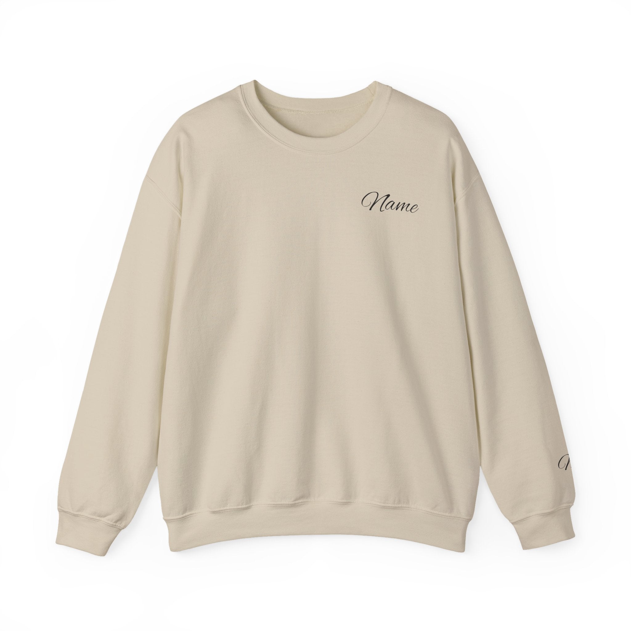 Customizable Sweatshirt Embroidered
