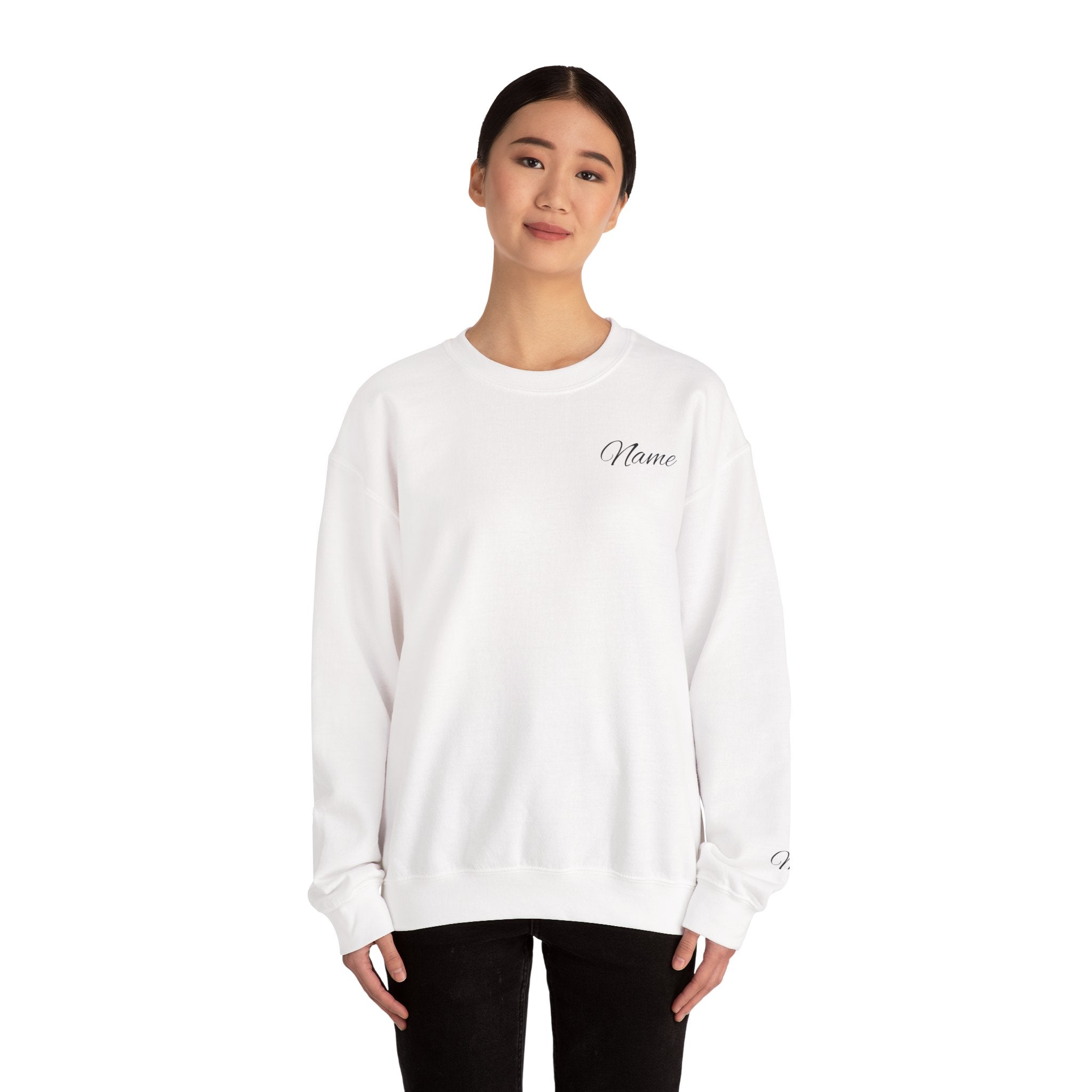 Customizable Sweatshirt Embroidered