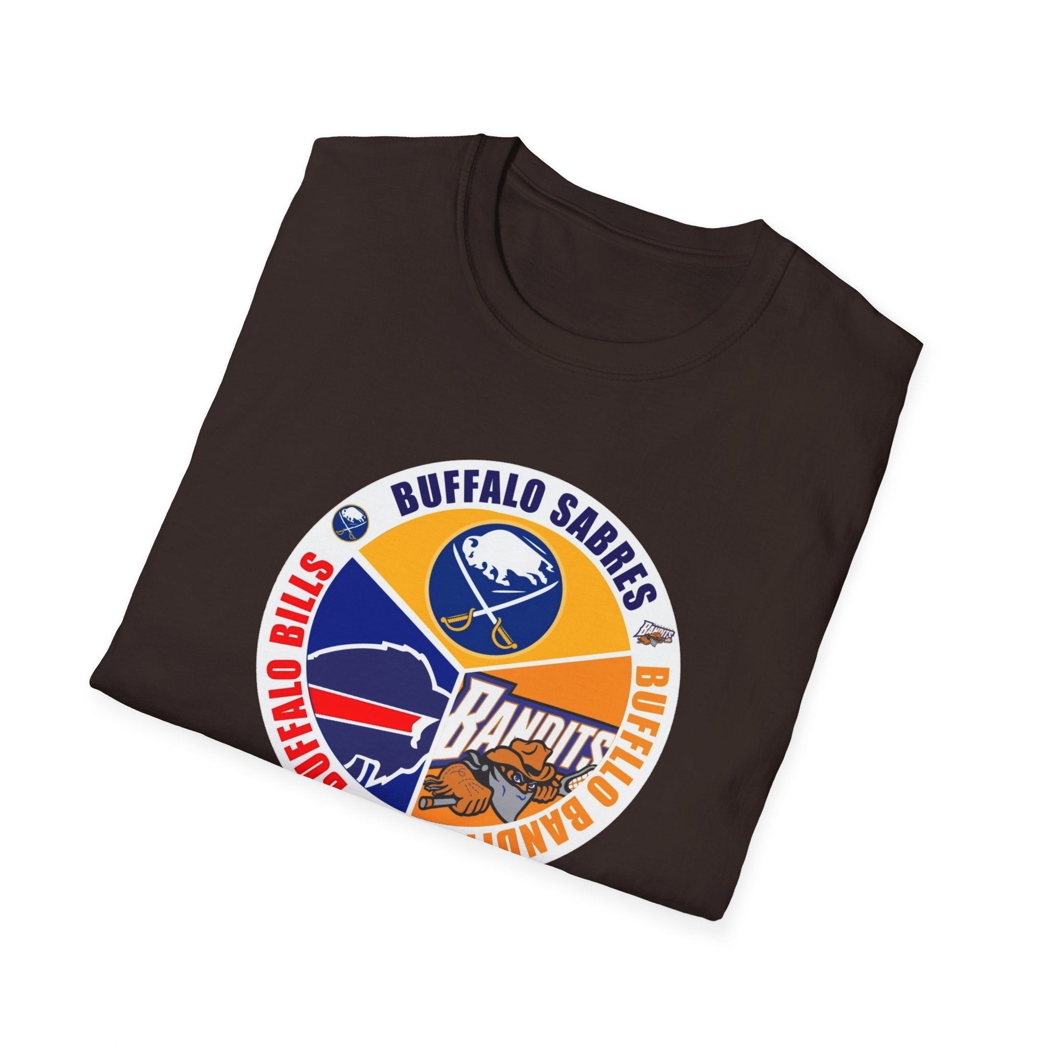 Buffalo Bandits Vintage Logo T-Shirt — Buffalo Lacrosse Fan Tee