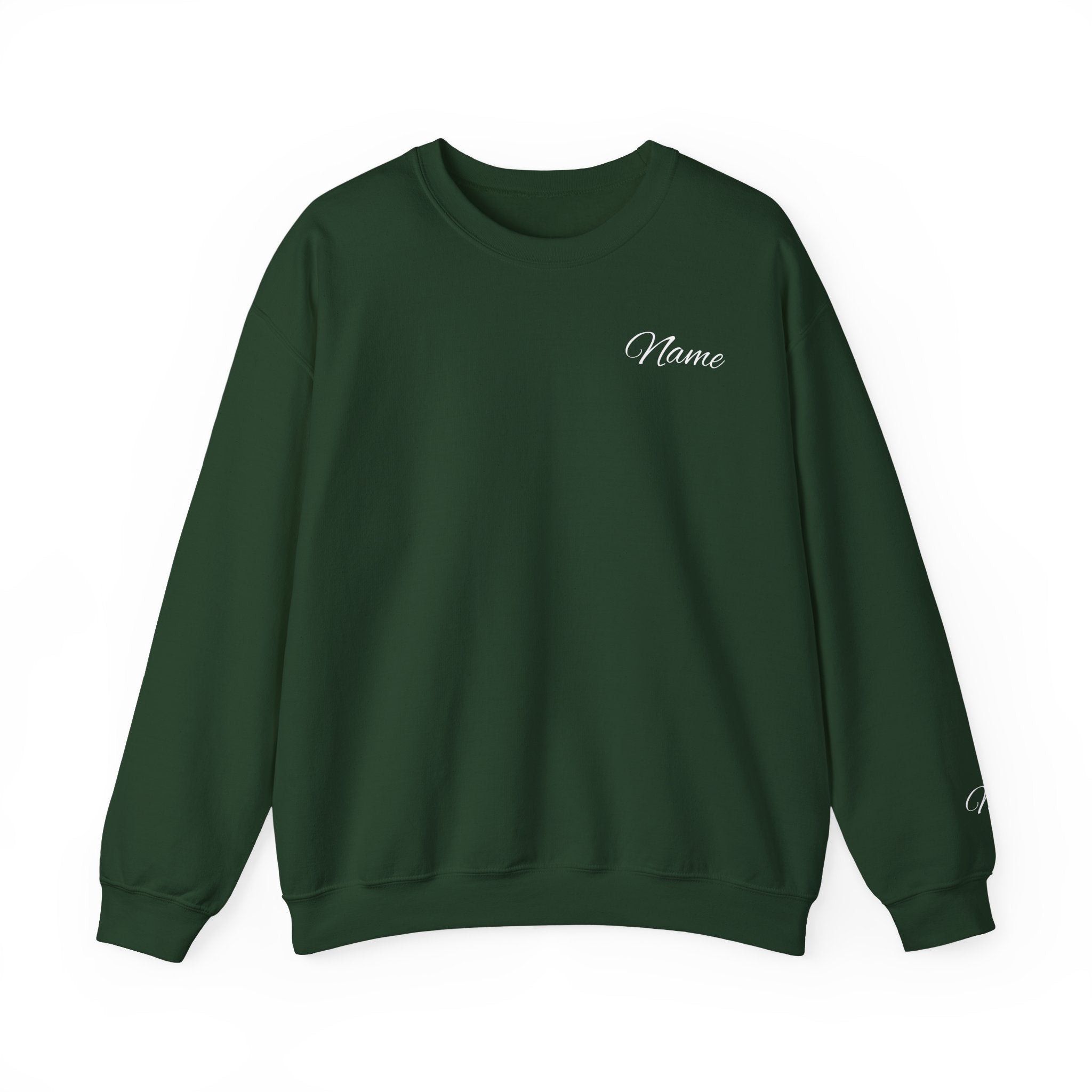 Customizable Sweatshirt Embroidered