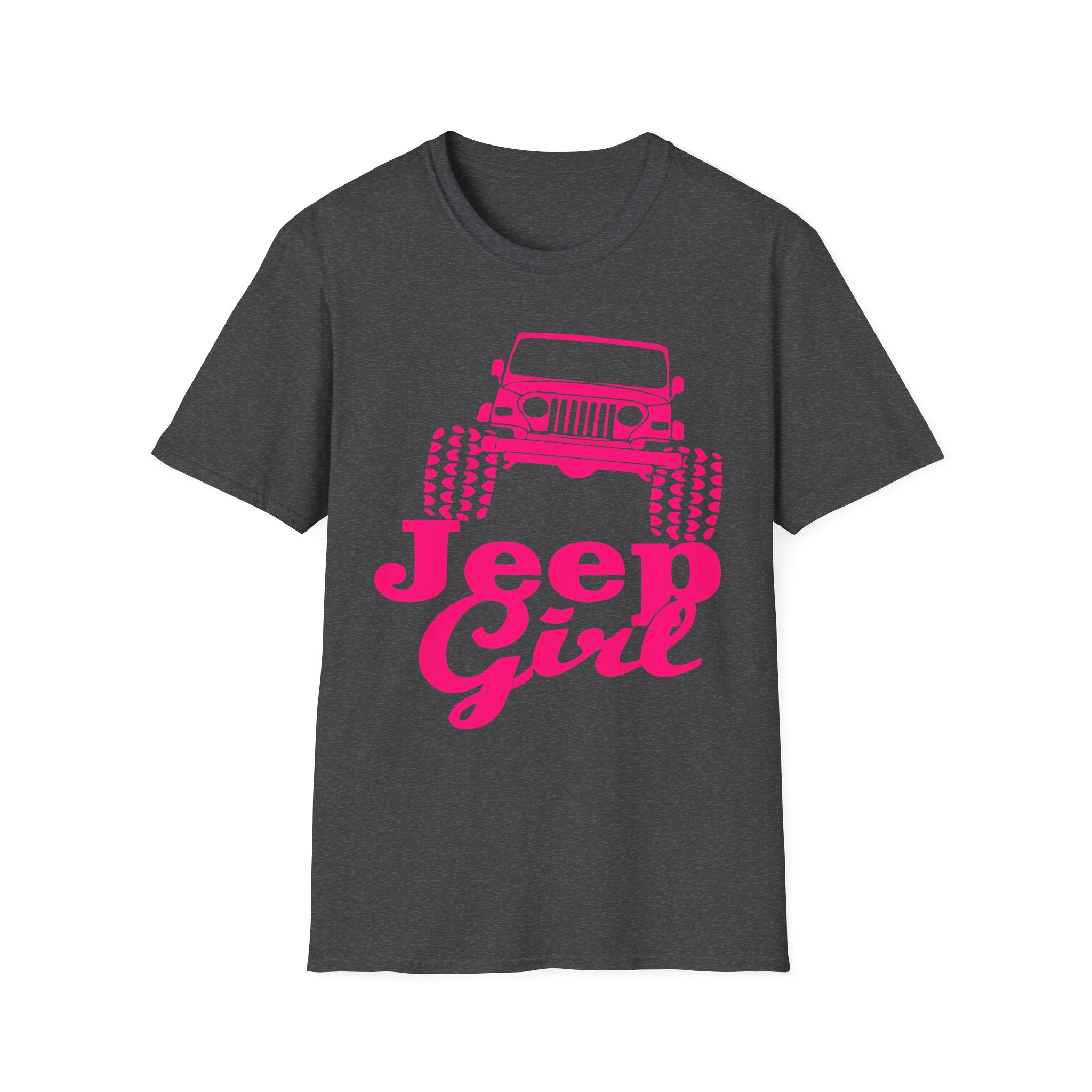 Jeep Girl T-Shirt – Pink Off-Road Graphic Tee for Women