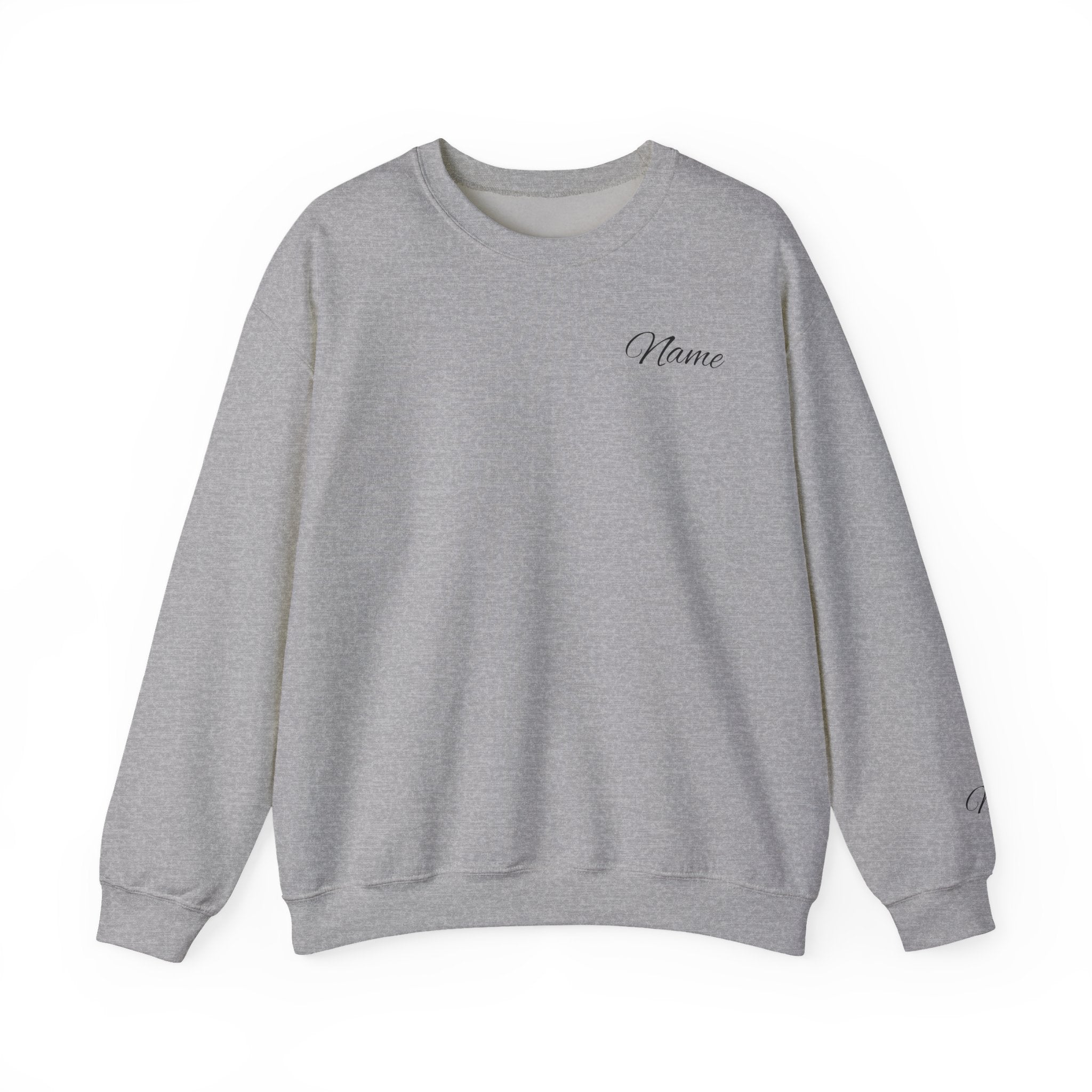 Customizable Sweatshirt Embroidered