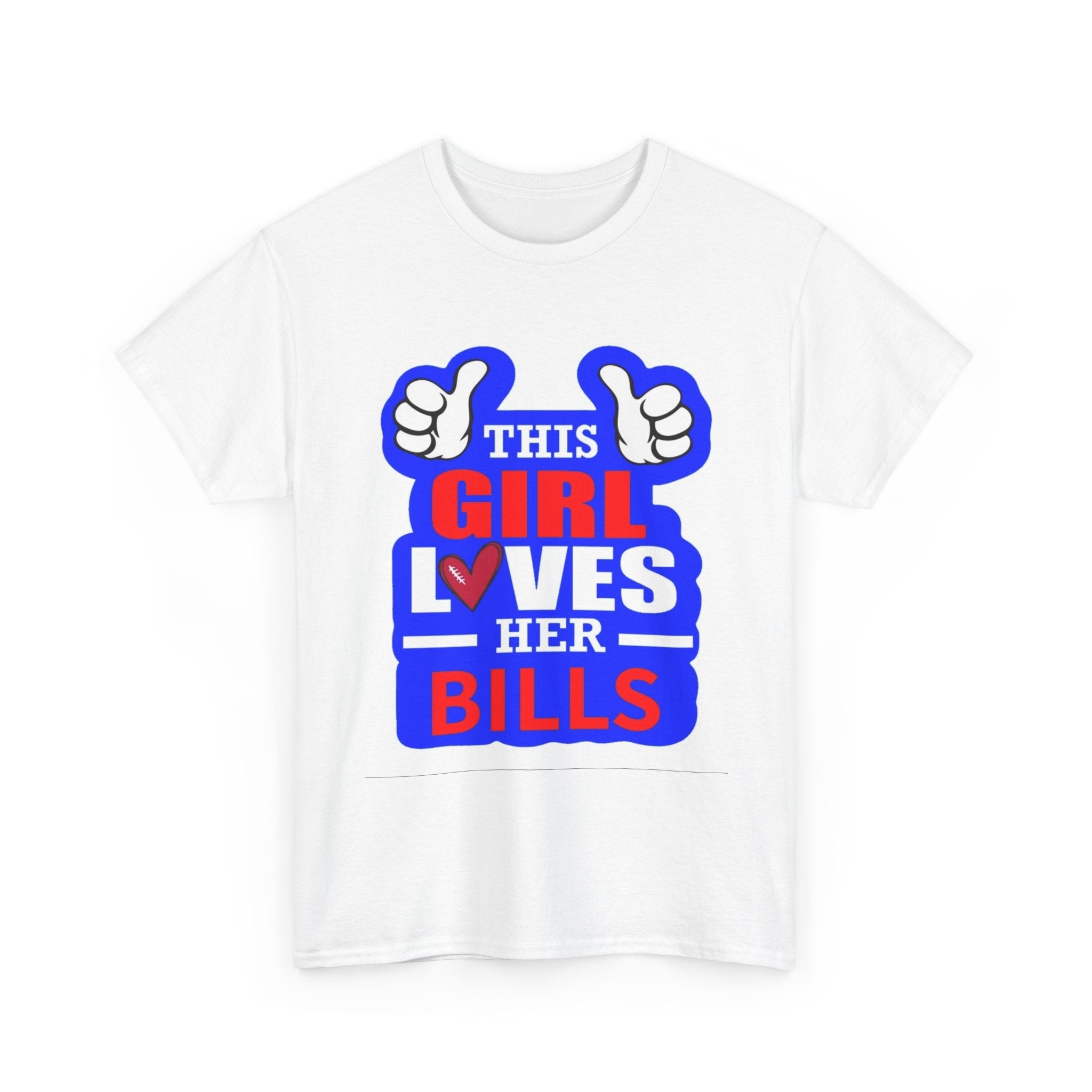 T-Shirt — "This Girl Loves Her Bills" Funny Patriotic Money Pride Tee