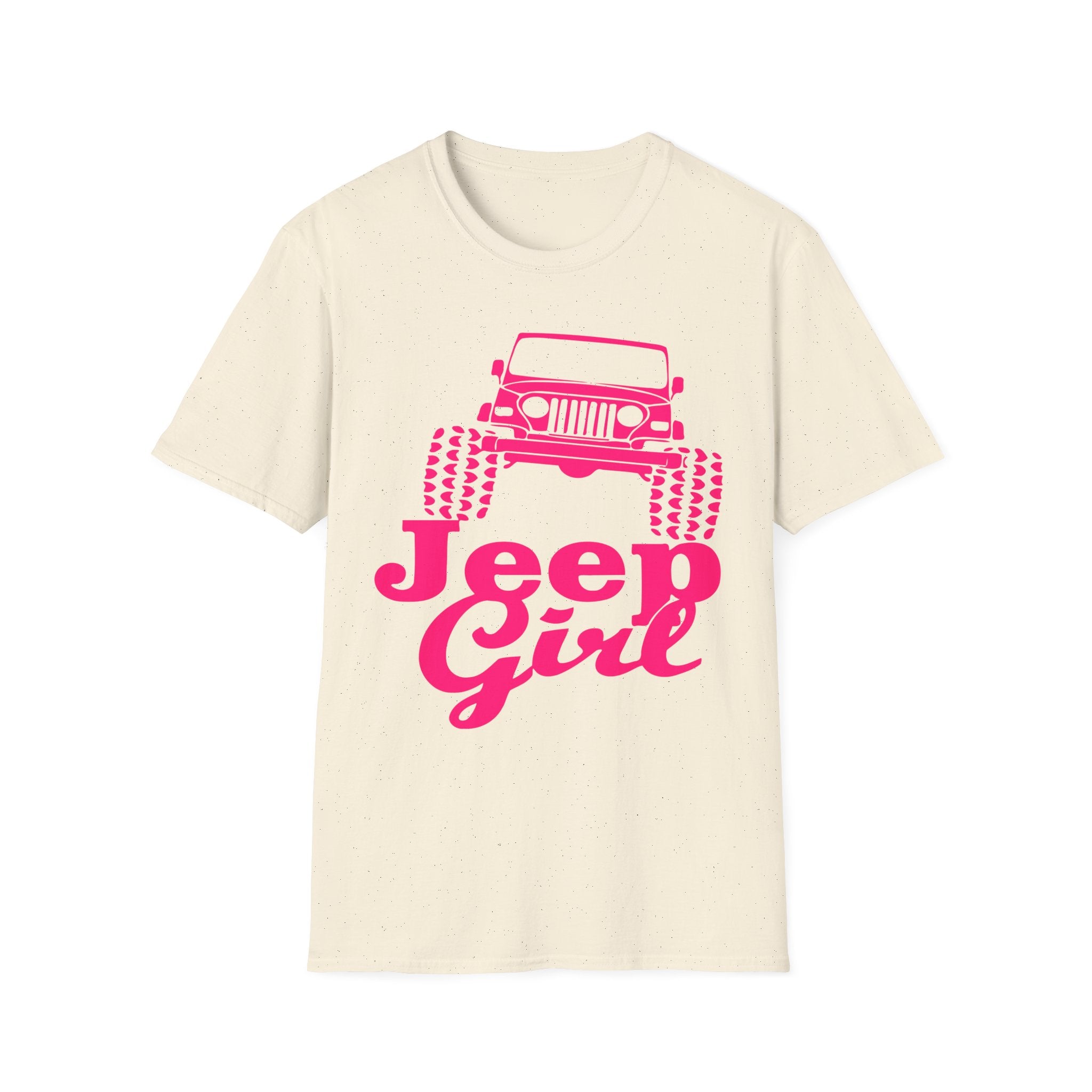 Jeep Girl T-Shirt – Pink Off-Road Graphic Tee for Women