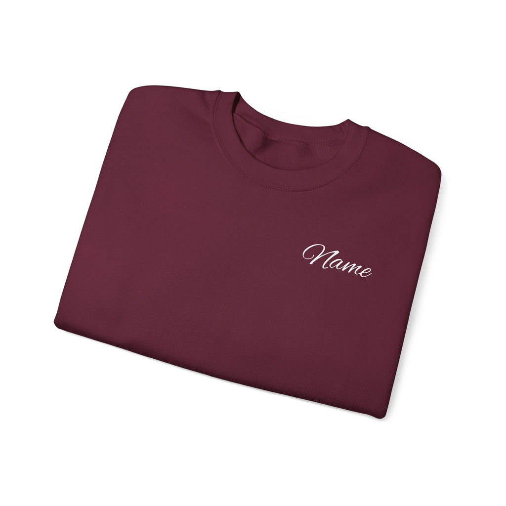 Customizable Sweatshirt Embroidered