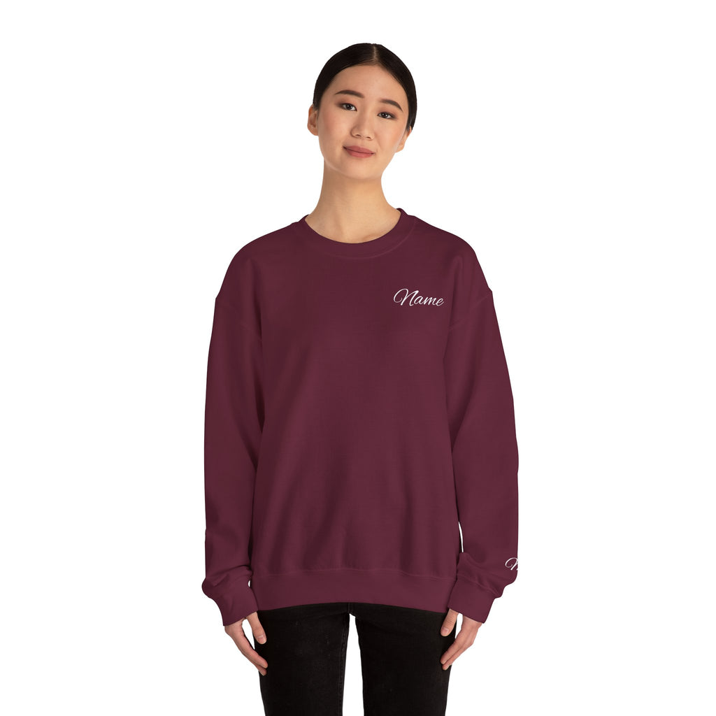 Customizable Sweatshirt Embroidered