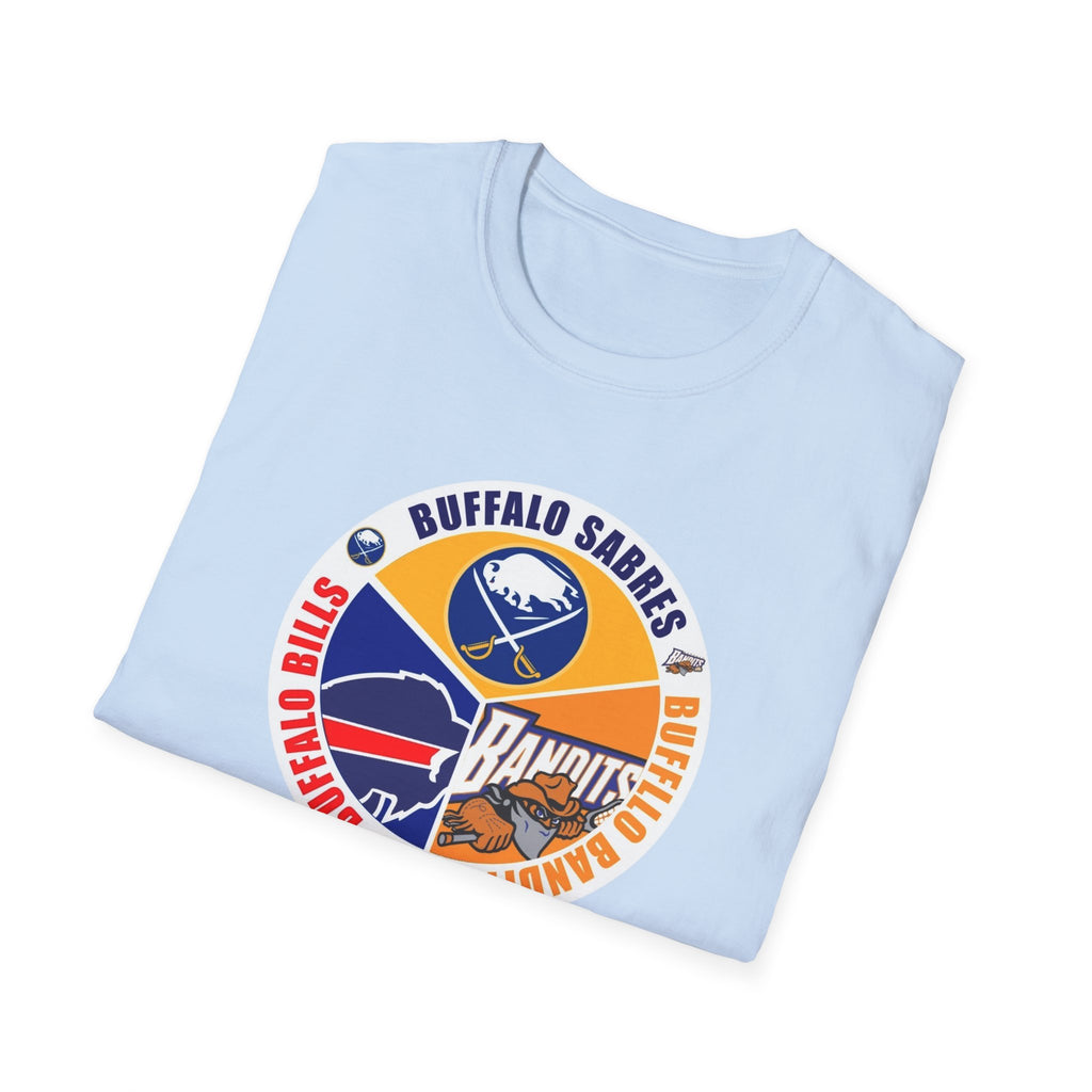 Buffalo Bandits Vintage Logo T-Shirt — Buffalo Lacrosse Fan Tee