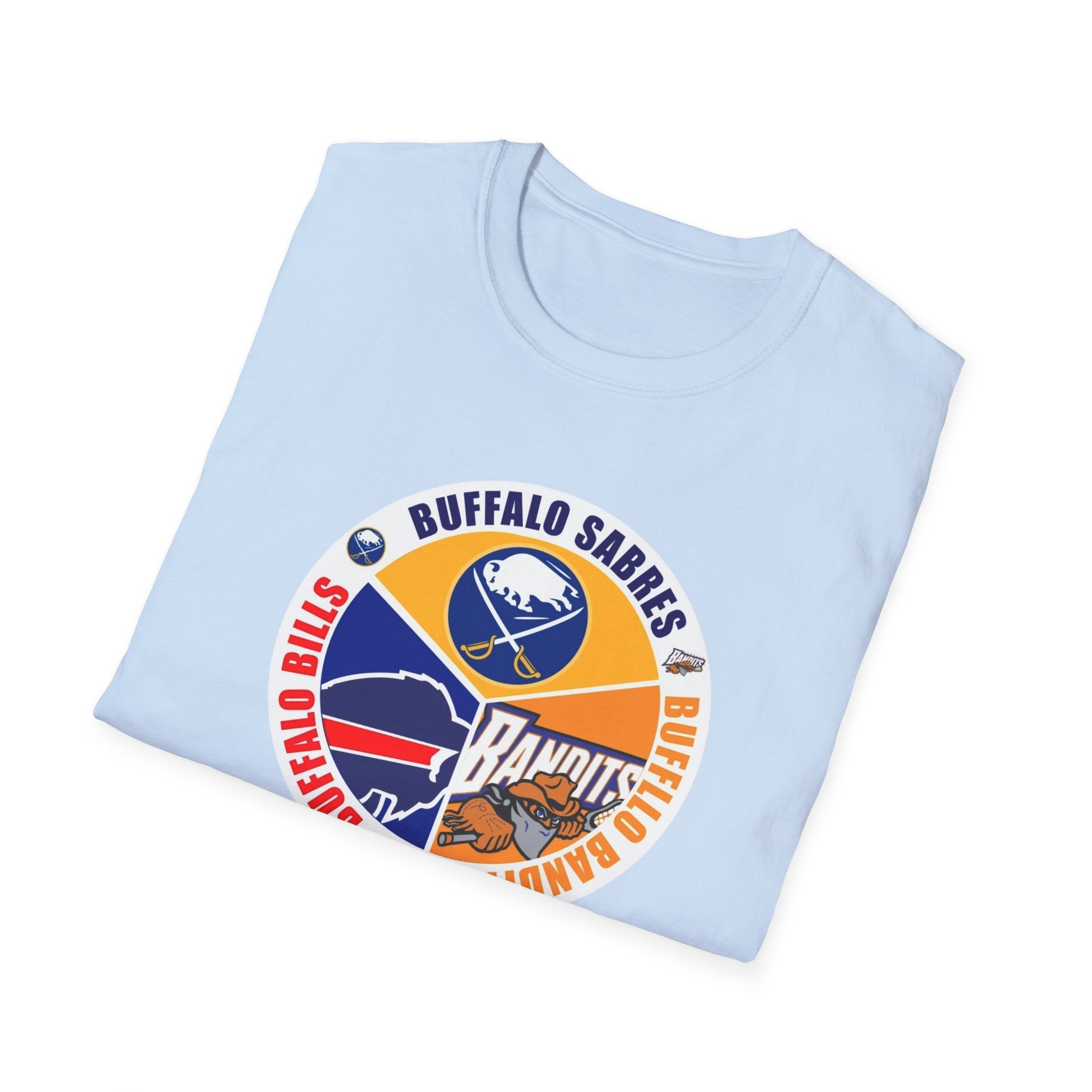 Buffalo Bandits Vintage Logo T-Shirt — Buffalo Lacrosse Fan Tee
