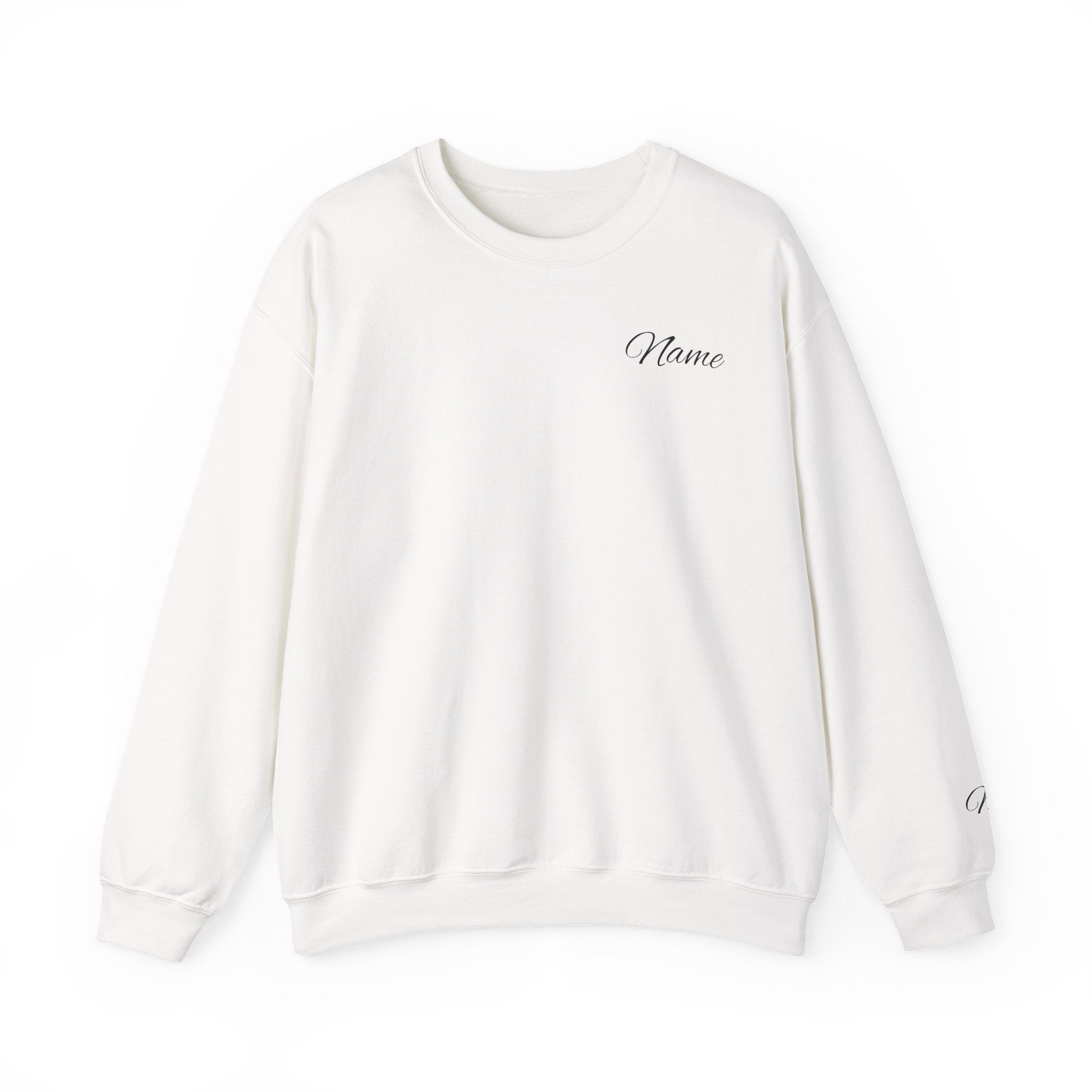 Customizable Sweatshirt Embroidered